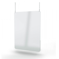 Hanging Plexiglass Shield 30.5''x35.5''